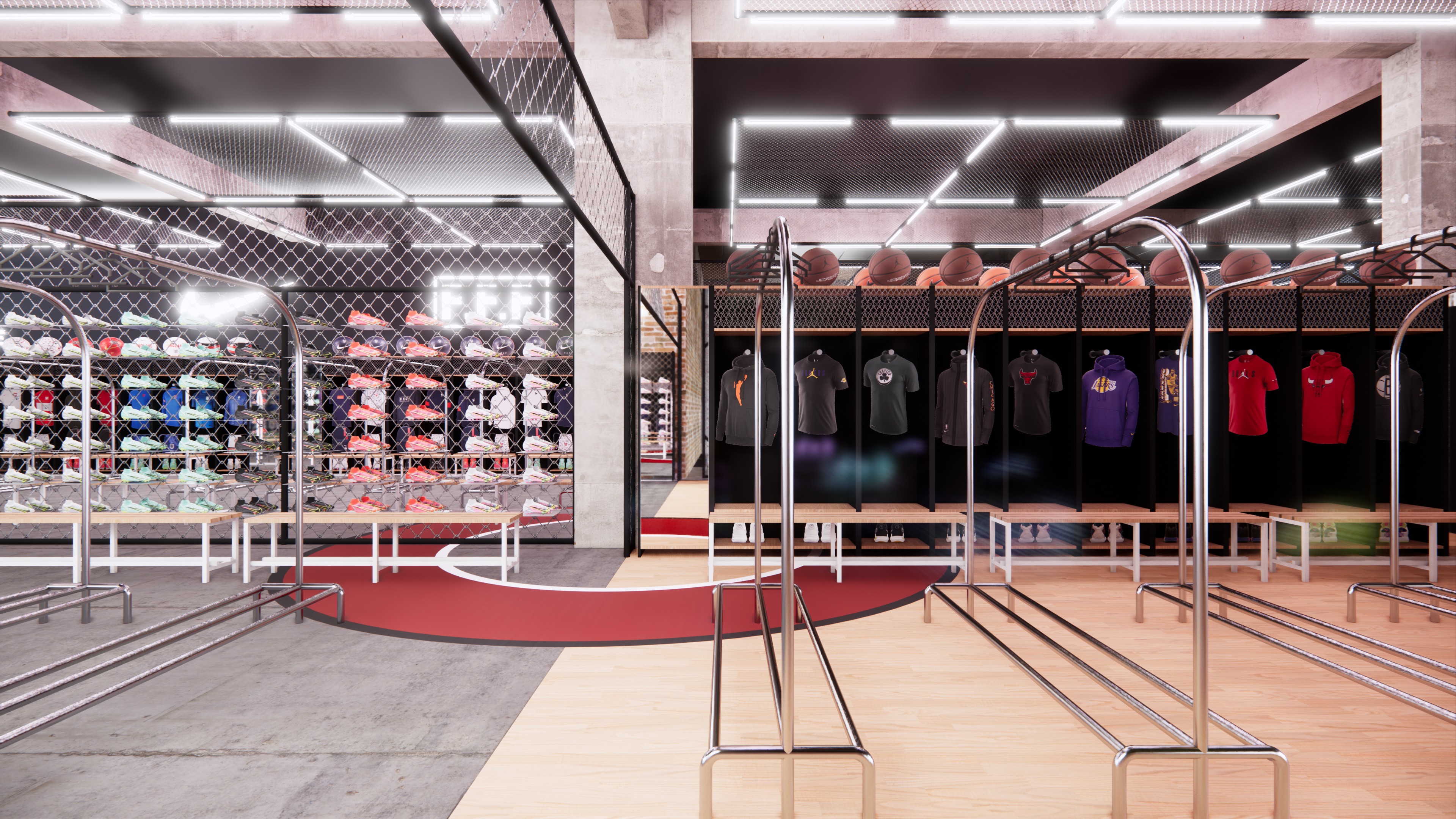 Nike Flagship Store 3D model_7