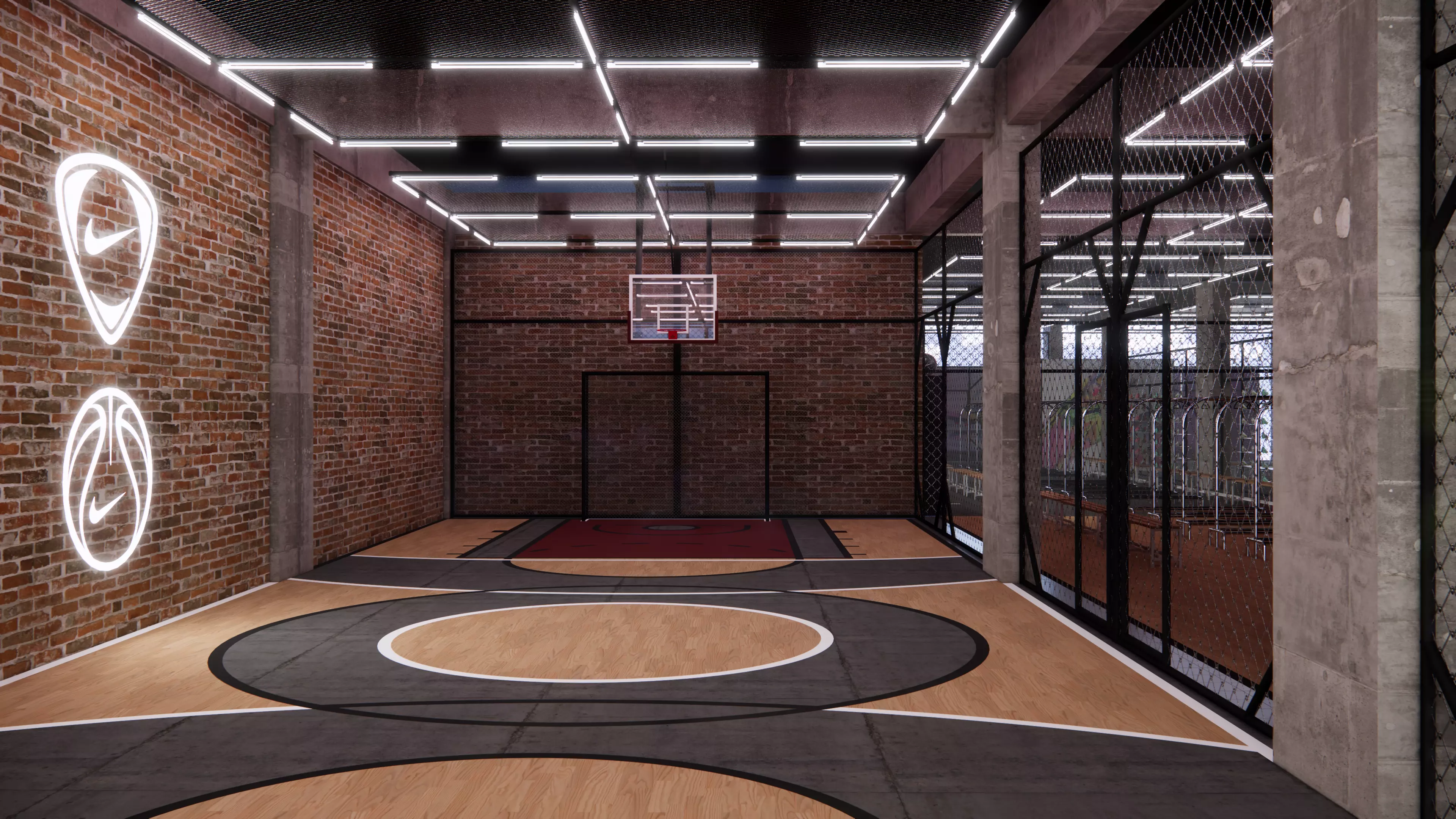 Nike Flagship Store 3D model_0