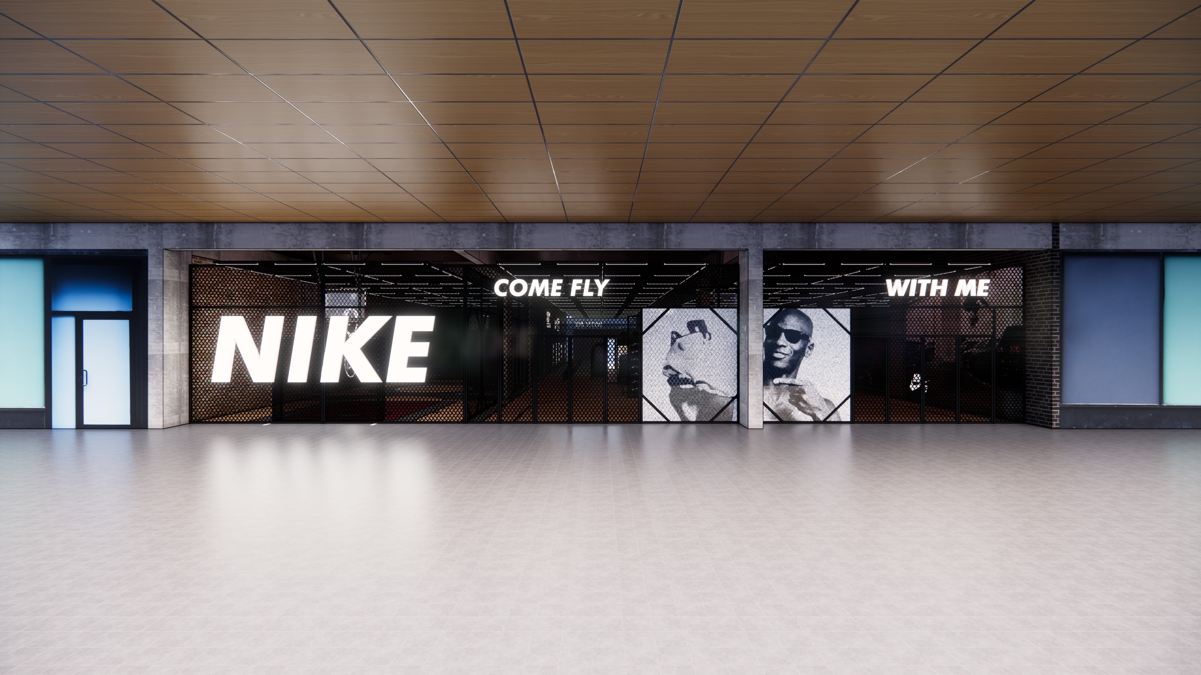 Nike Flagship Store 3D model_25