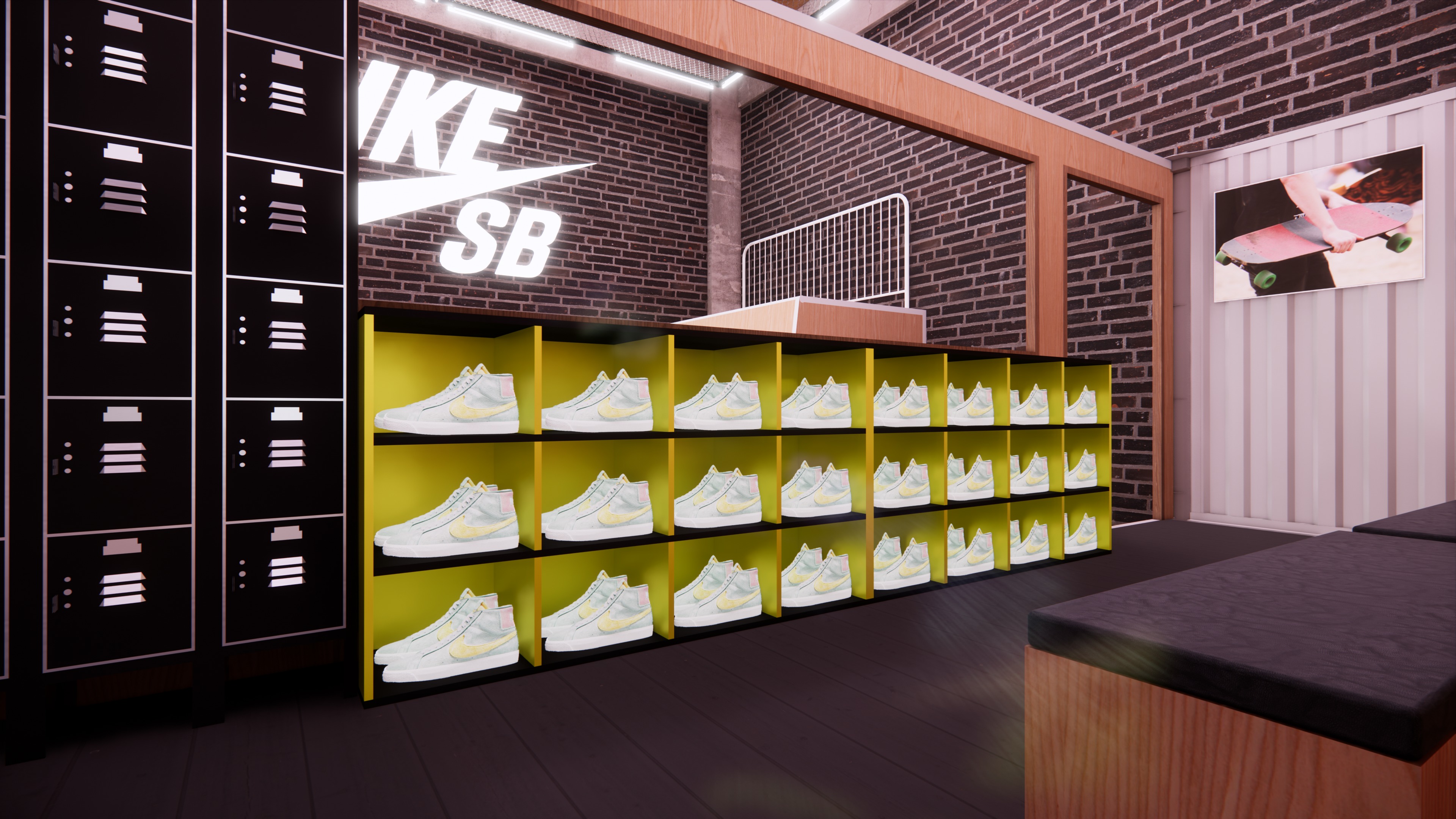 Nike Flagship Store 3D model_15