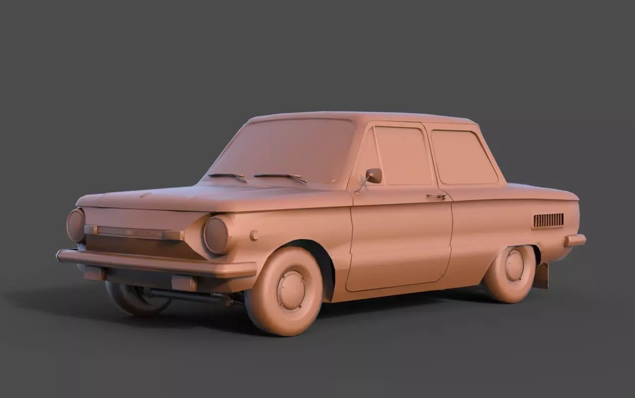 Zaz 968 3D print model_0