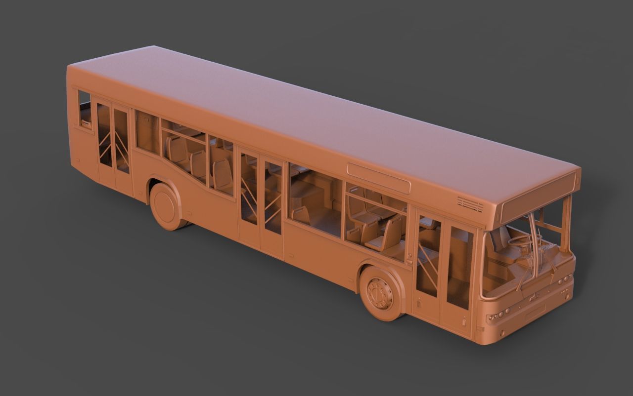 Maz 203 3D print model_5