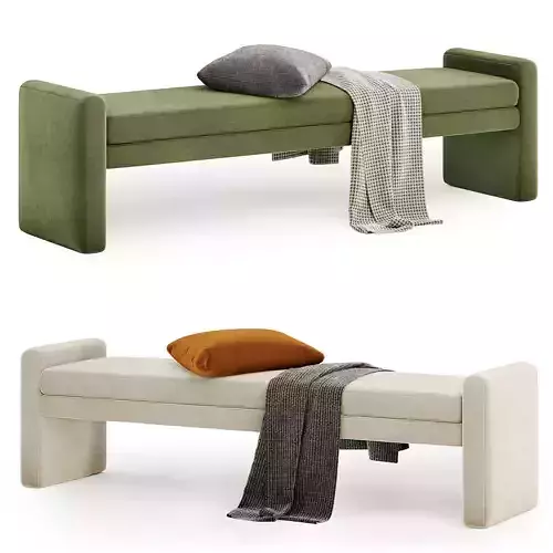 Geordi Boucle Dining Bench