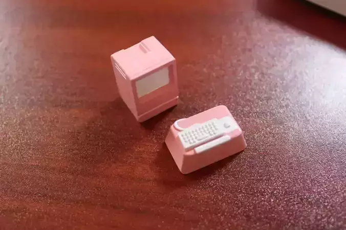 Macintosh Keycap 3D print model