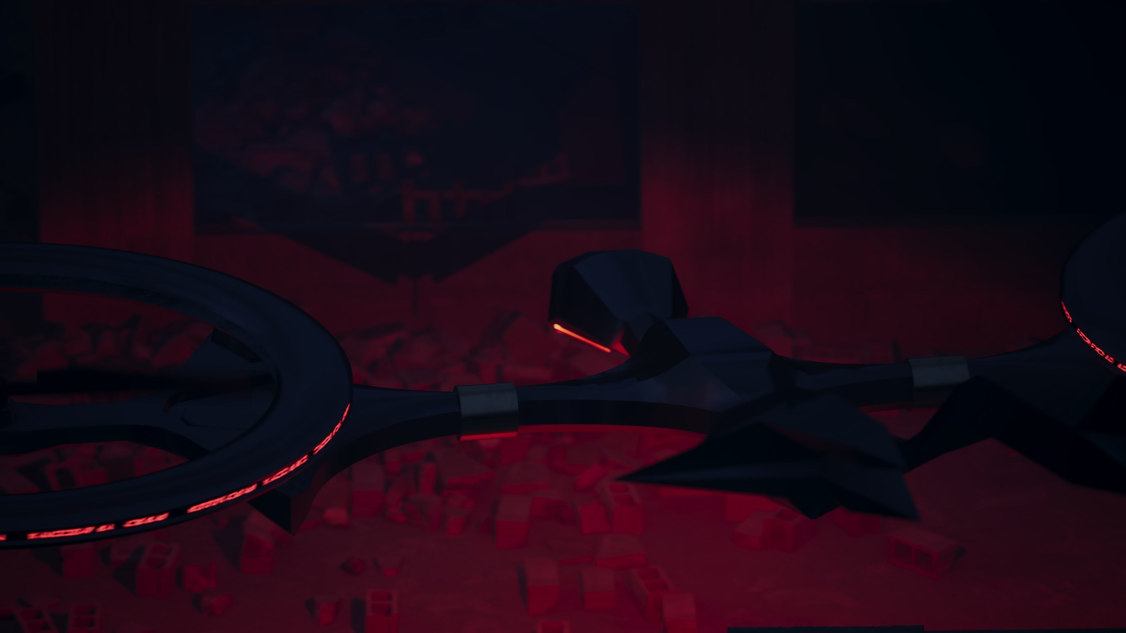 D2 Mosquito Drone Low-poly 3D model_22