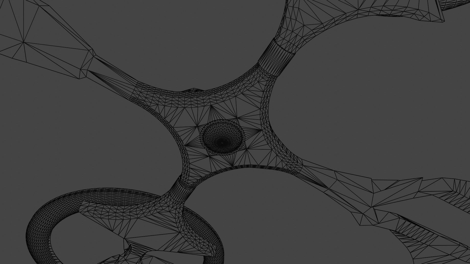 D2 Mosquito Drone Low-poly 3D model_17