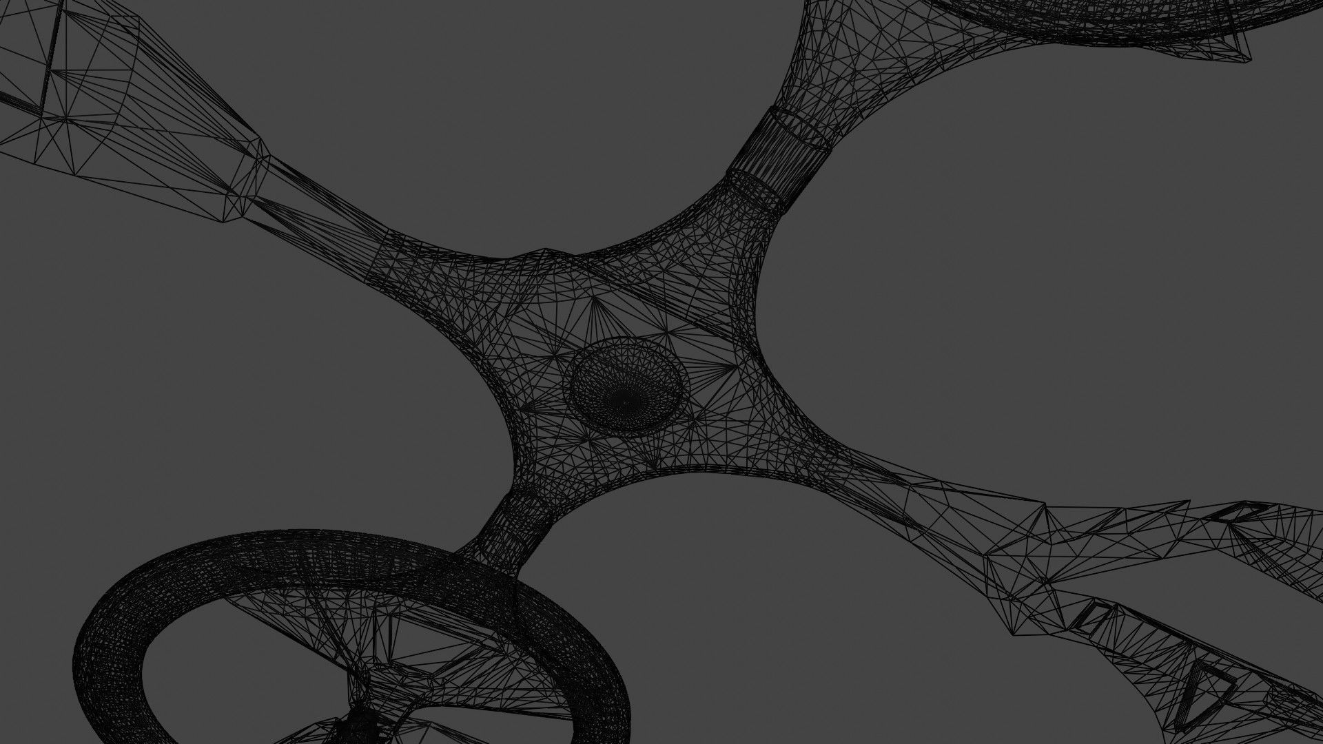 D2 Mosquito Drone Low-poly 3D model_16