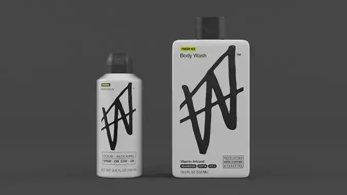  W By Jake Paul Body Wash