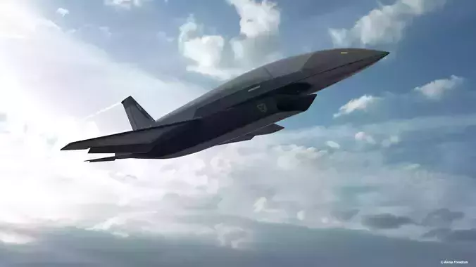 Fury UCAV 3D model