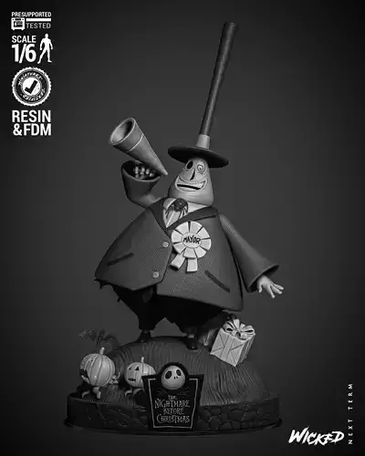 Wicked Movies Mayor Sculpture
