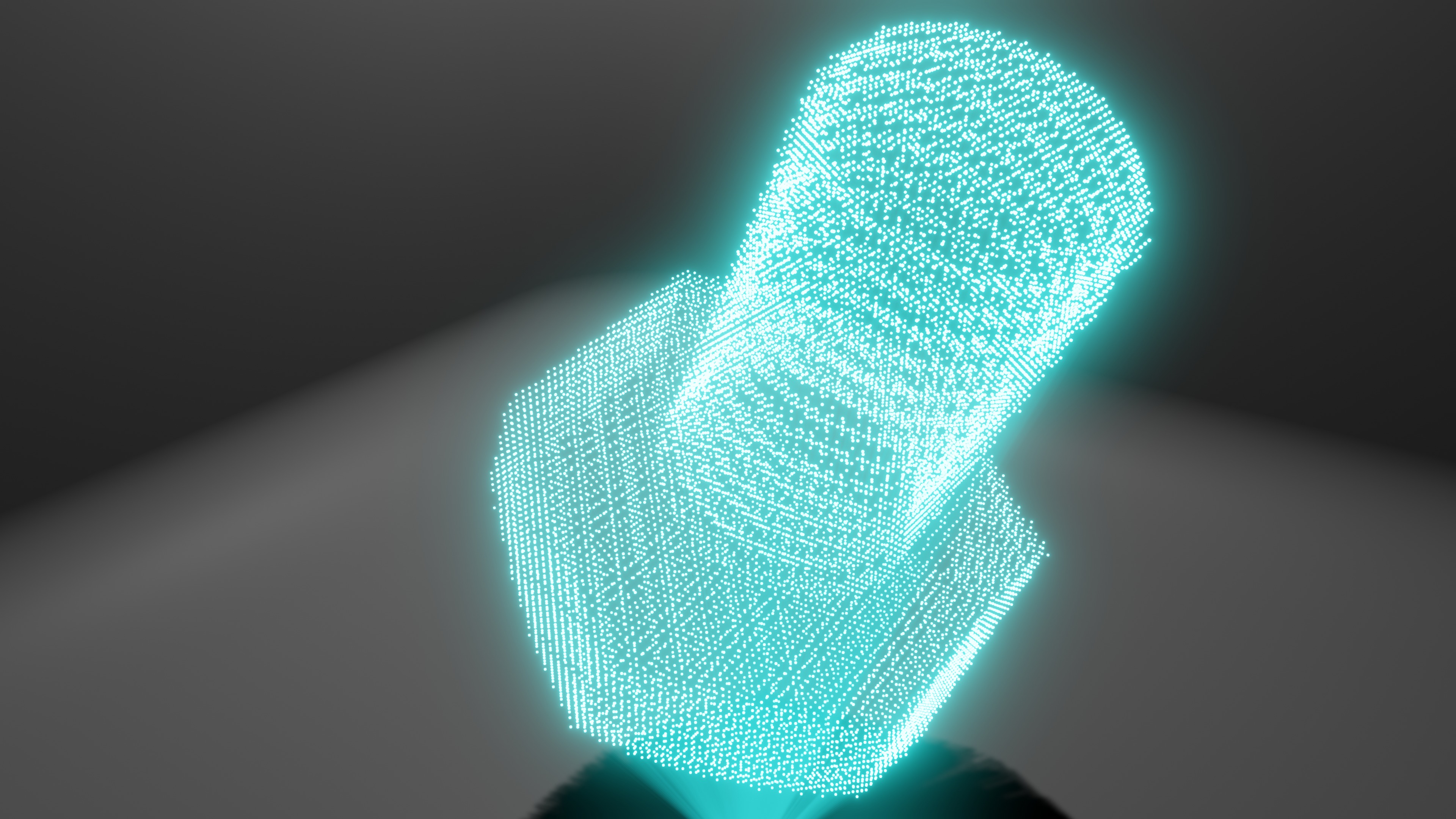 Sci-Fi Customizable Hologram Free 3D model_3