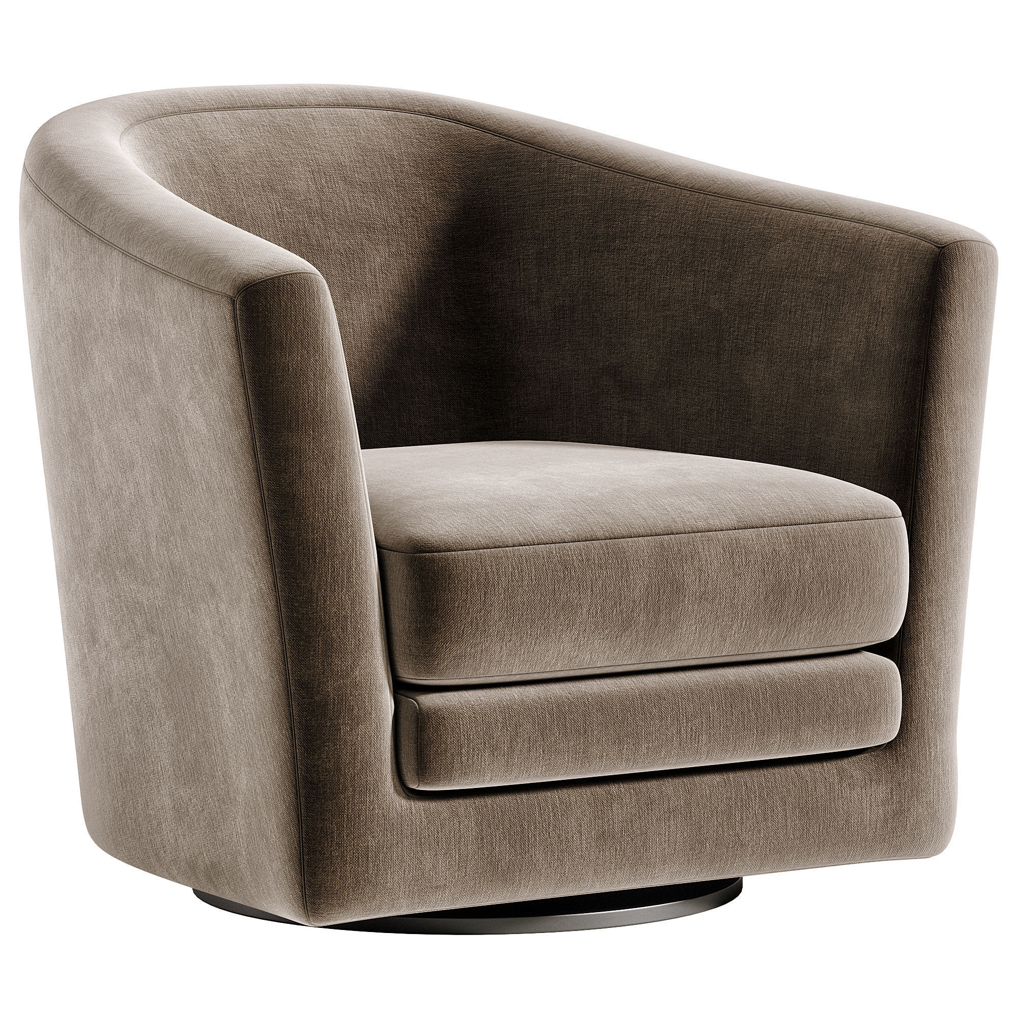 Fauteuil 387 TIMES Groen 3D model_4