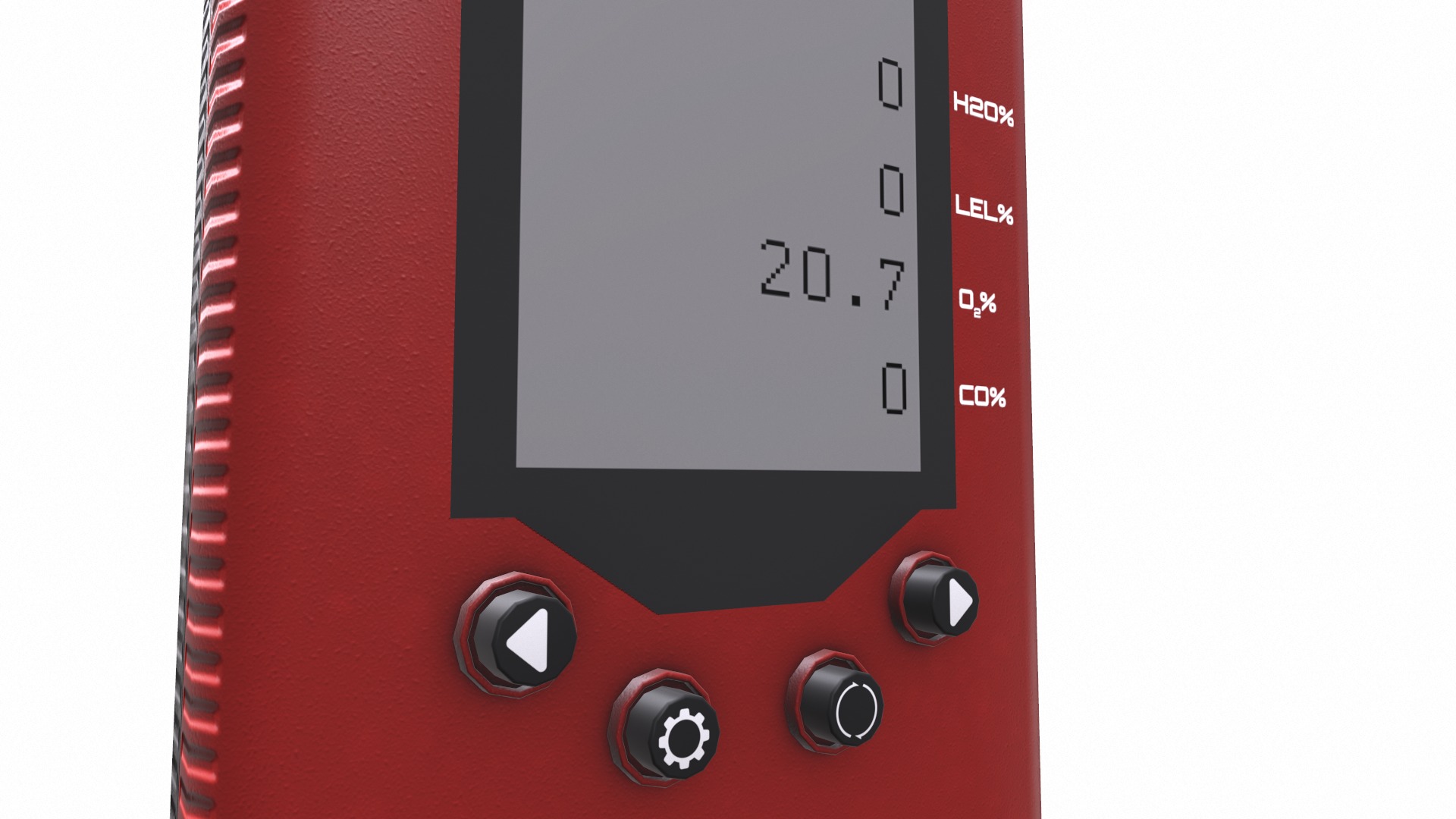 Atmospheric Monitor Low Poly Low-poly 3D model_12