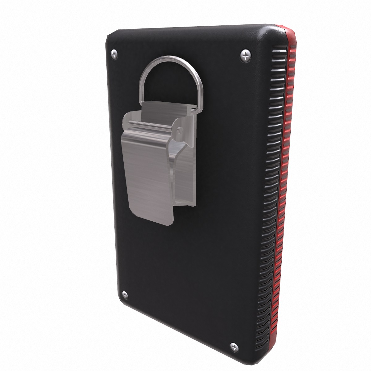 Atmospheric Monitor Low Poly Low-poly 3D model_4