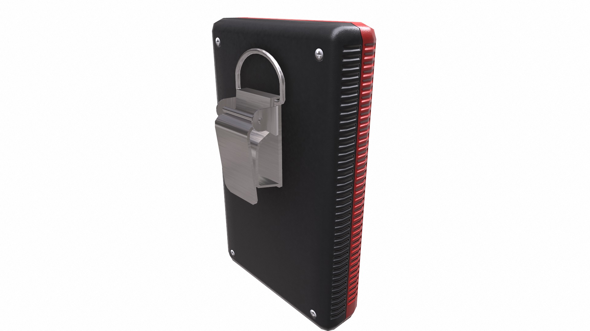 Atmospheric Monitor Low Poly Low-poly 3D model_8