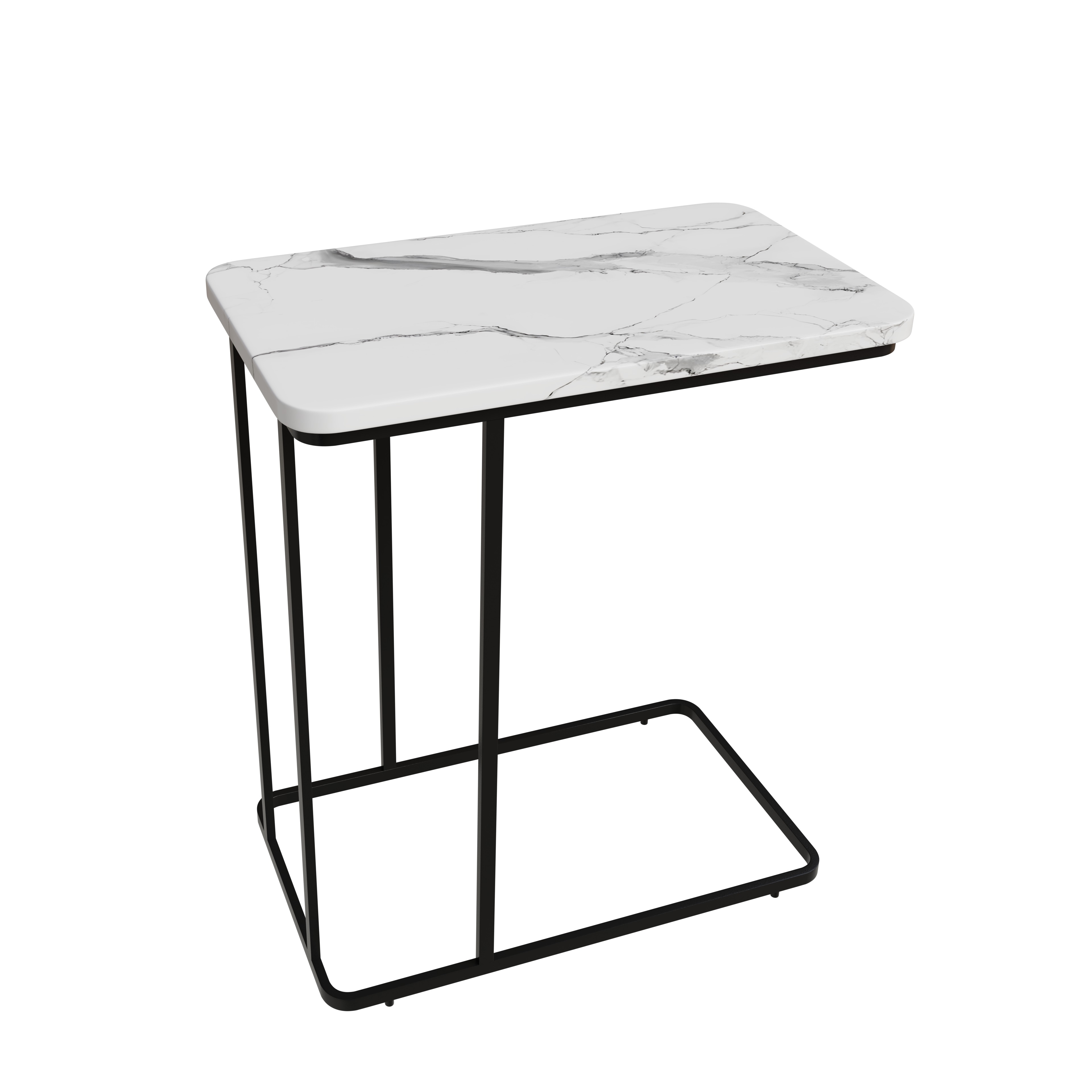Marble table 3D model_3