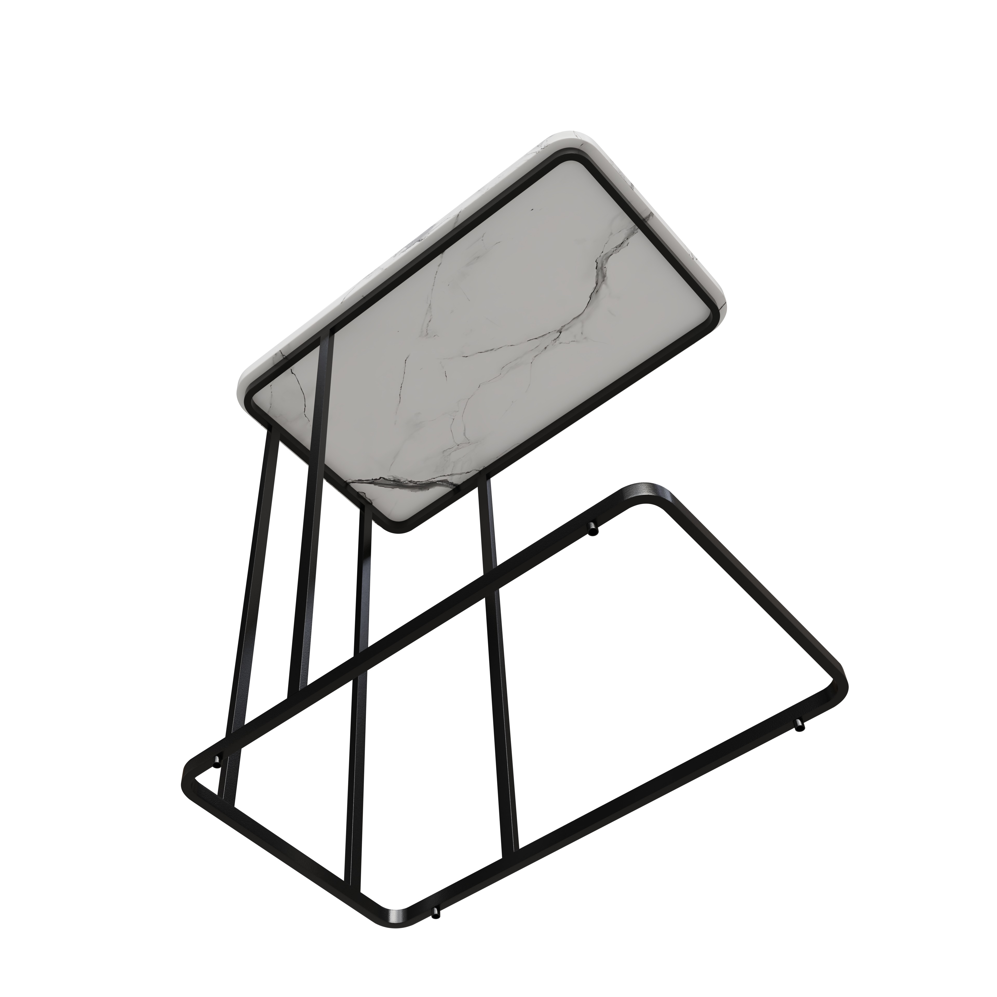 Marble table 3D model_4