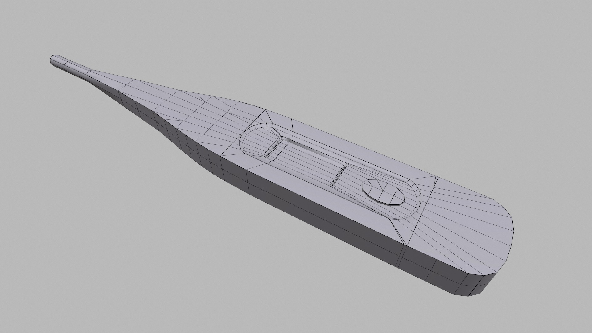 Thermometer Low Poly Low-poly 3D model_21