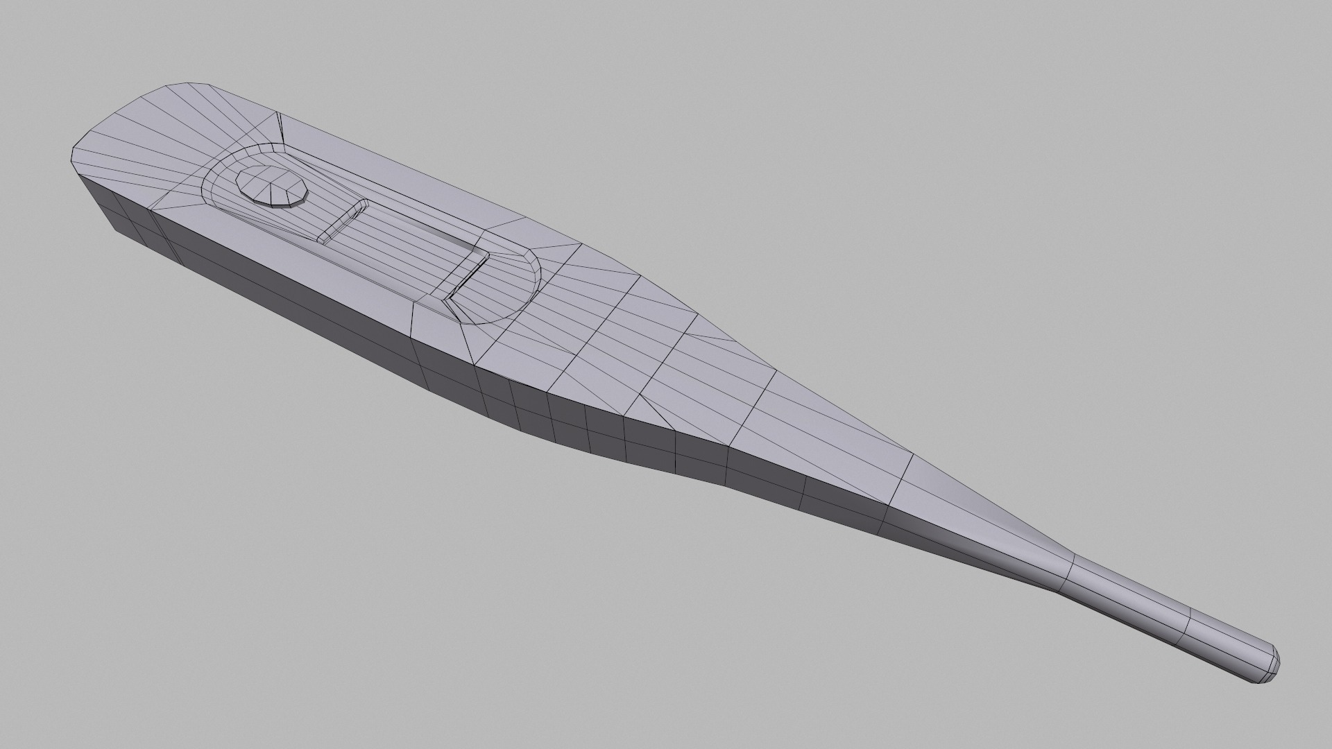 Thermometer Low Poly Low-poly 3D model_19