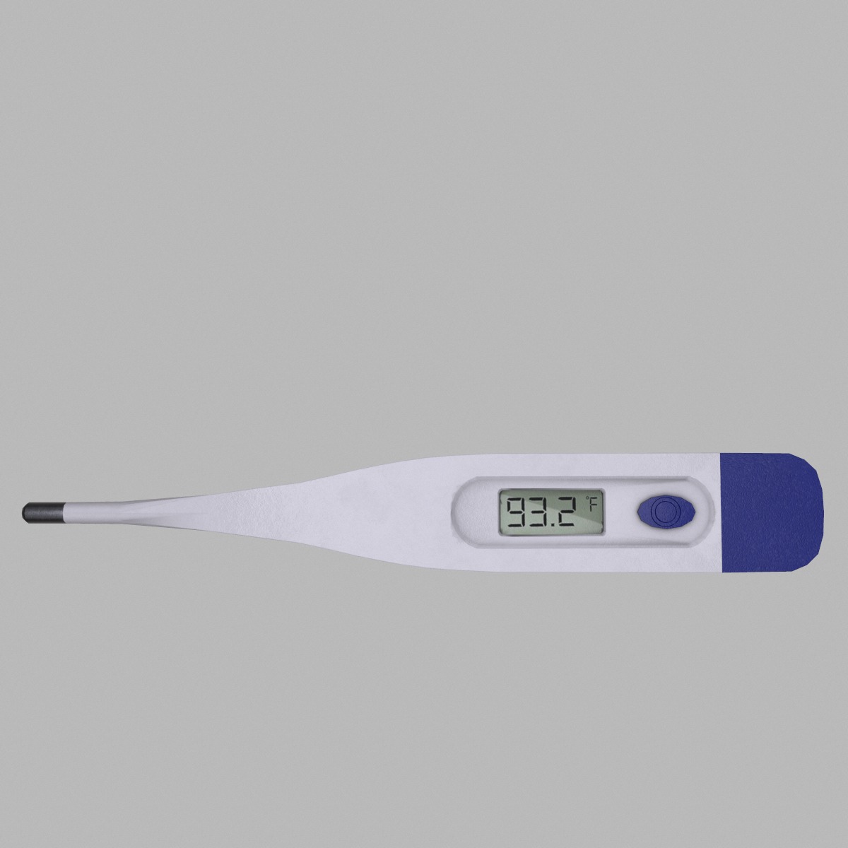 Thermometer Low Poly Low-poly 3D model_4
