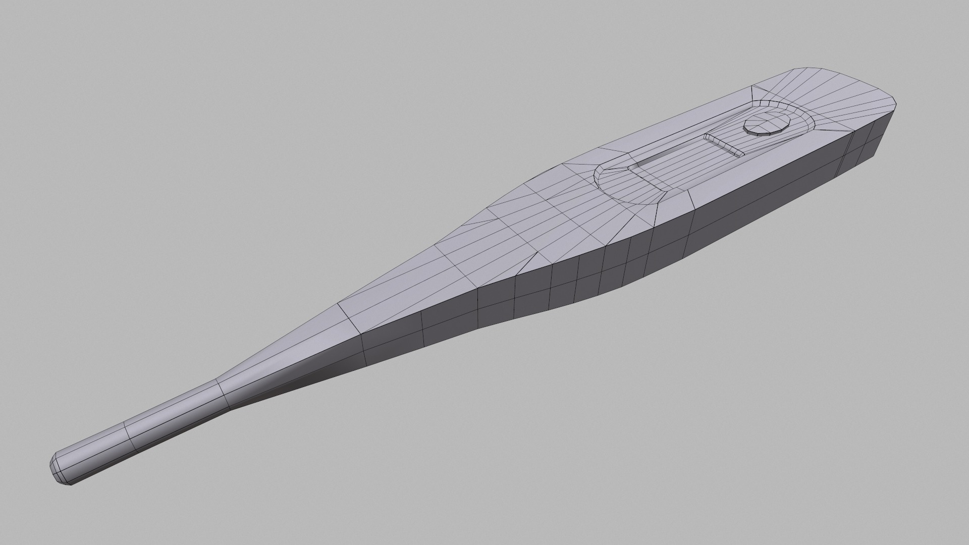 Thermometer Low Poly Low-poly 3D model_18