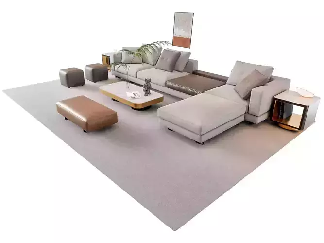 Sofa Coffee table sofa combination 16