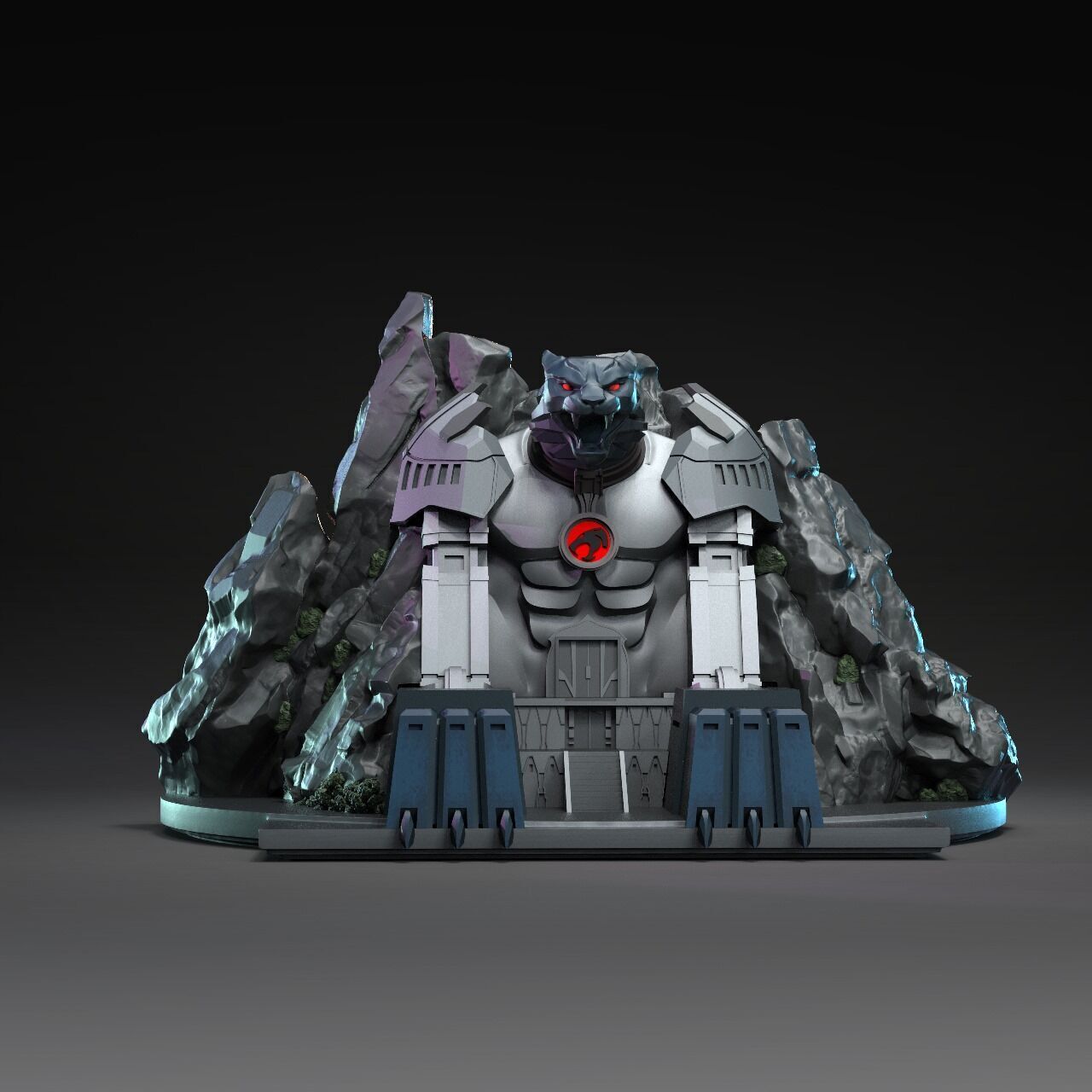 Cats Lair Thundercats Cubil  STL 3d printing Collectibles 3D print model_3