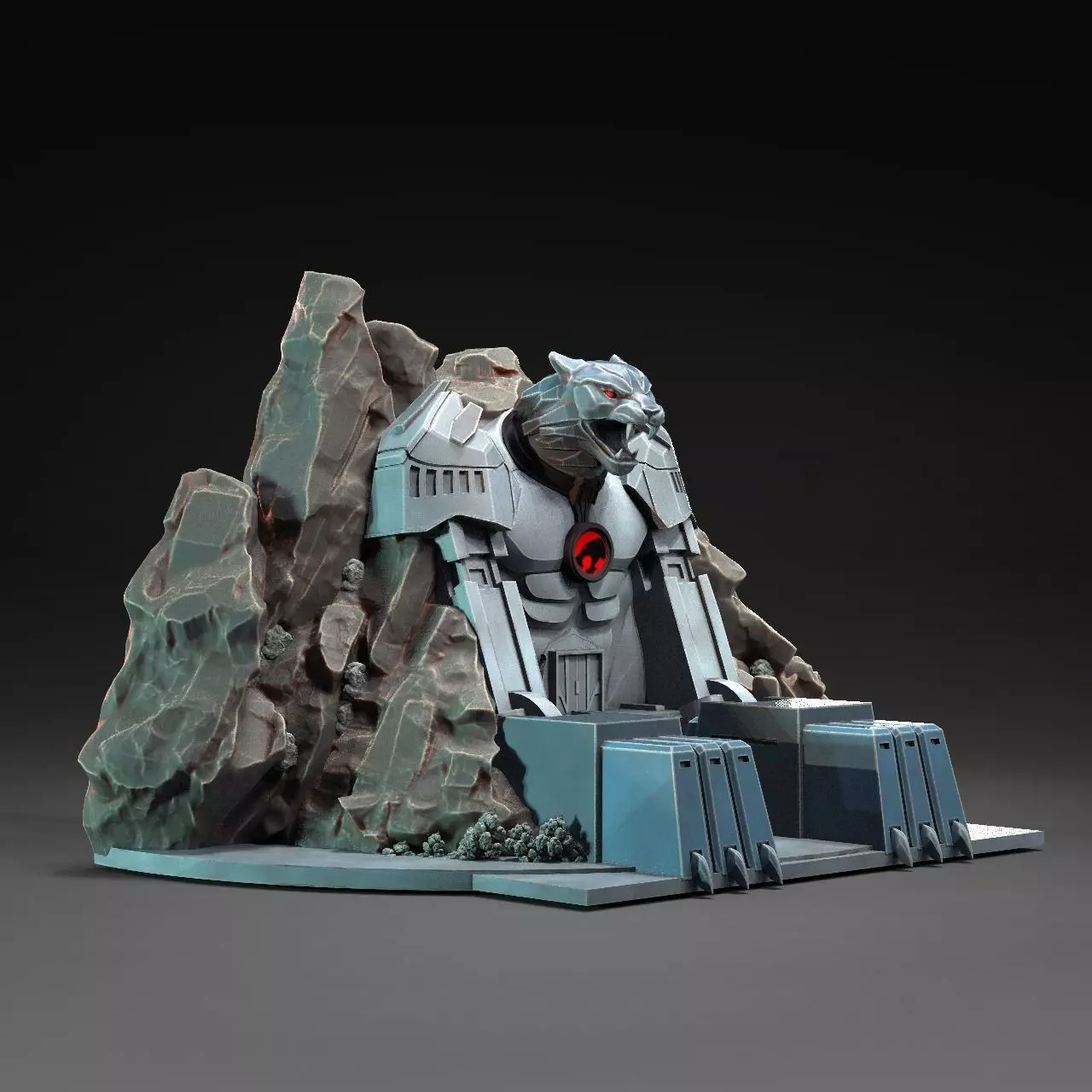 Cats Lair Thundercats Cubil  STL 3d printing Collectibles 3D print model_0