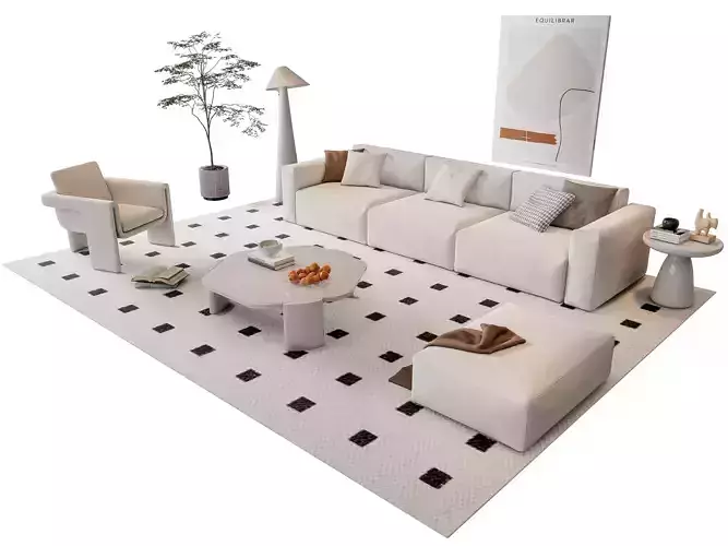 Sofa Coffee table sofa combination 18