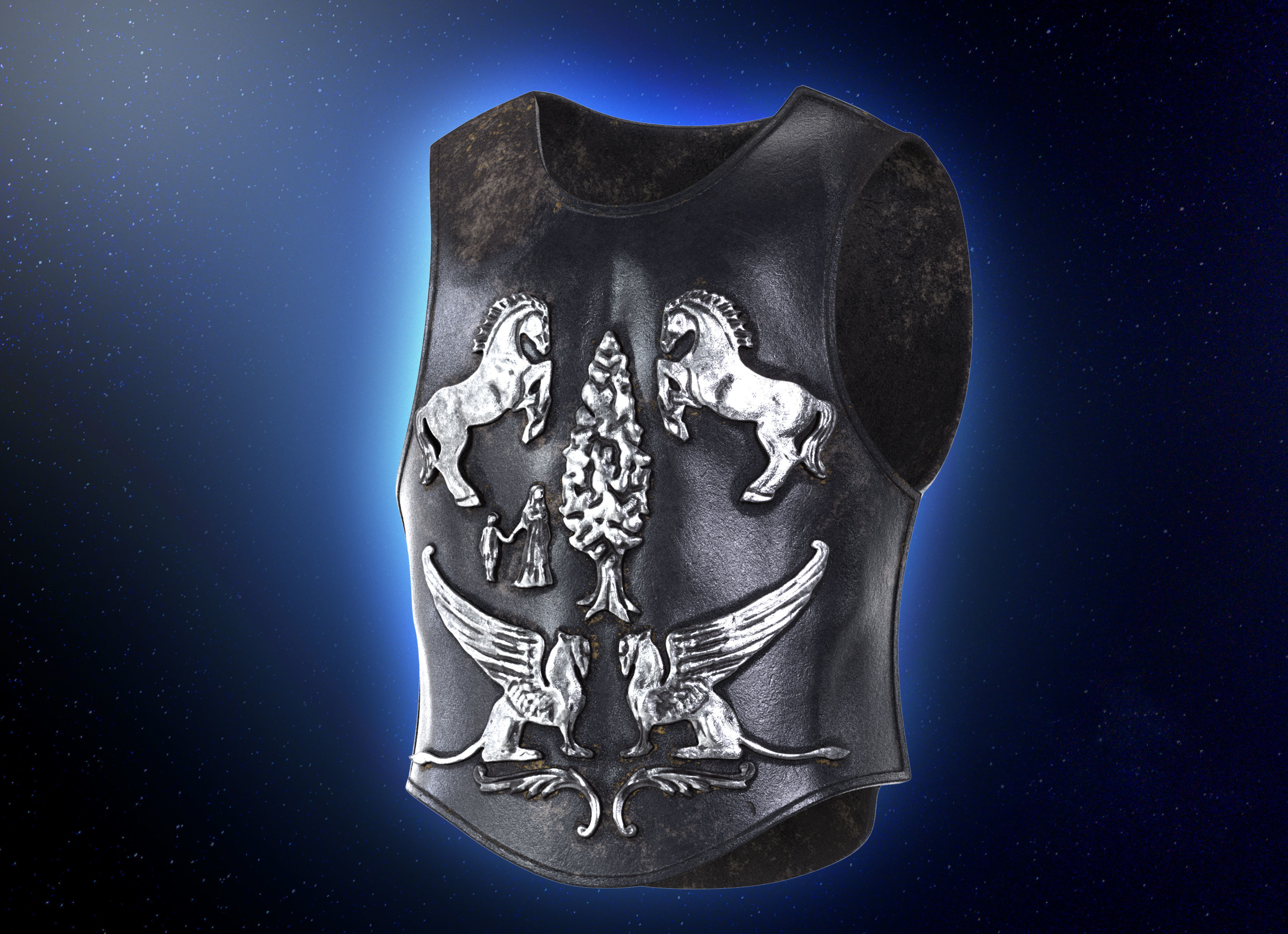 Gladiator Maximus armor helmet 3d Print model stl set 3D print model_16