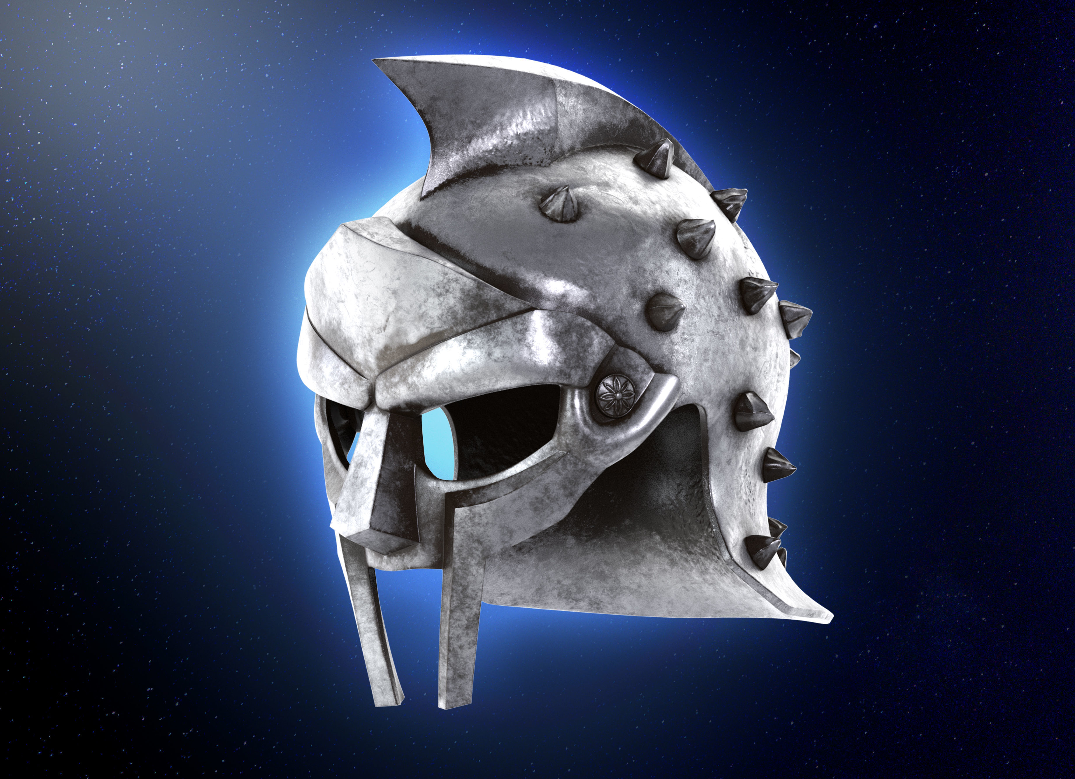 Gladiator Maximus armor helmet 3d Print model stl set 3D print model_7