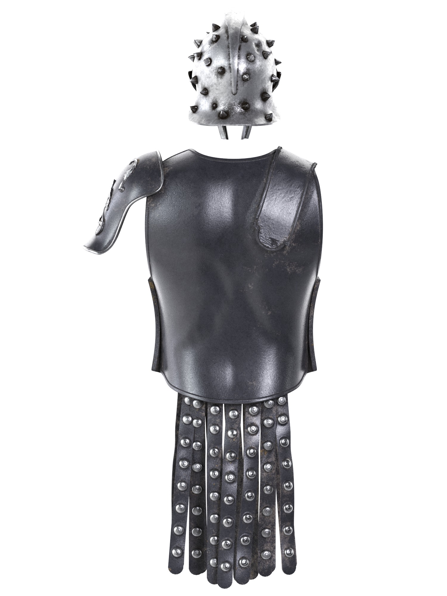 Gladiator Maximus armor helmet 3d Print model stl set 3D print model_13