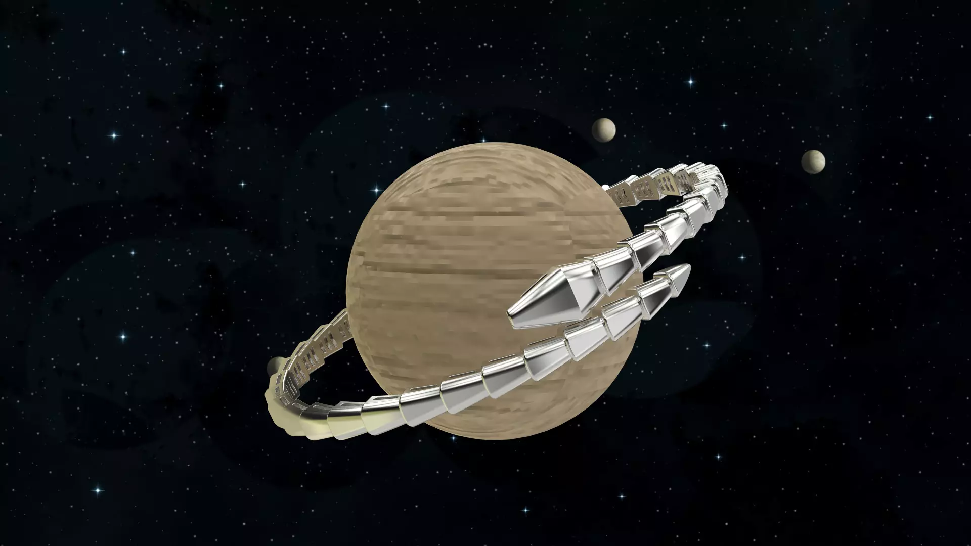 Bvlgari Serpenti Viper Bracelet 3D print model