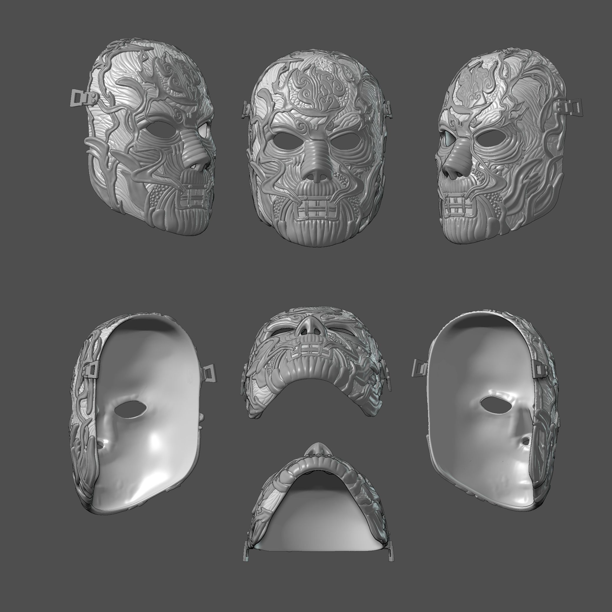 Mask - Alessandro Venturella -Vman - Slipknot 3D print model_20