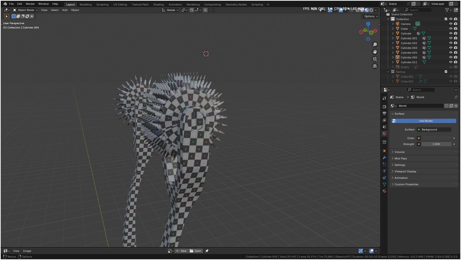 Wartenberg Neurological Pin Wheel Set 3D model_47