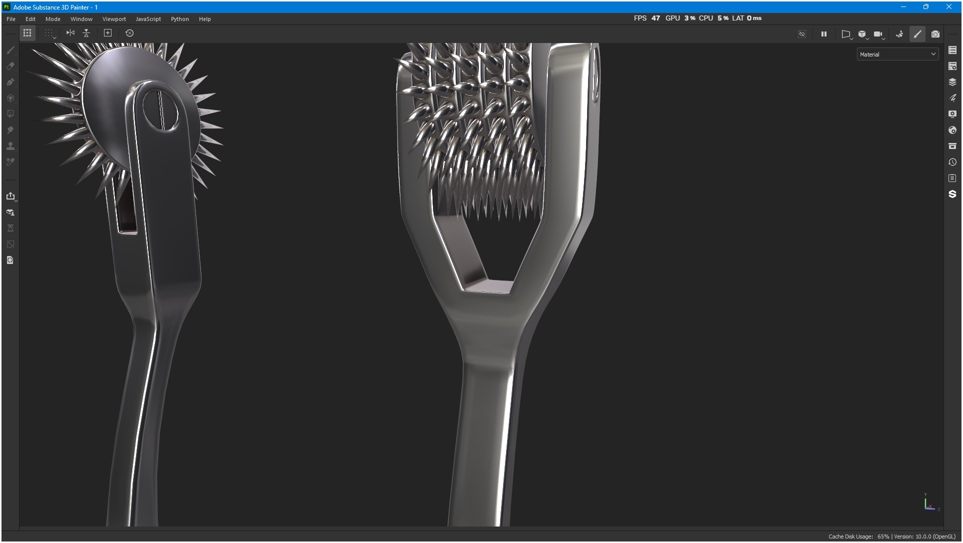 Wartenberg Neurological Pin Wheel Set 3D model_24