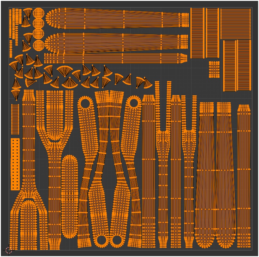 Wartenberg Neurological Pin Wheel Set 3D model_63