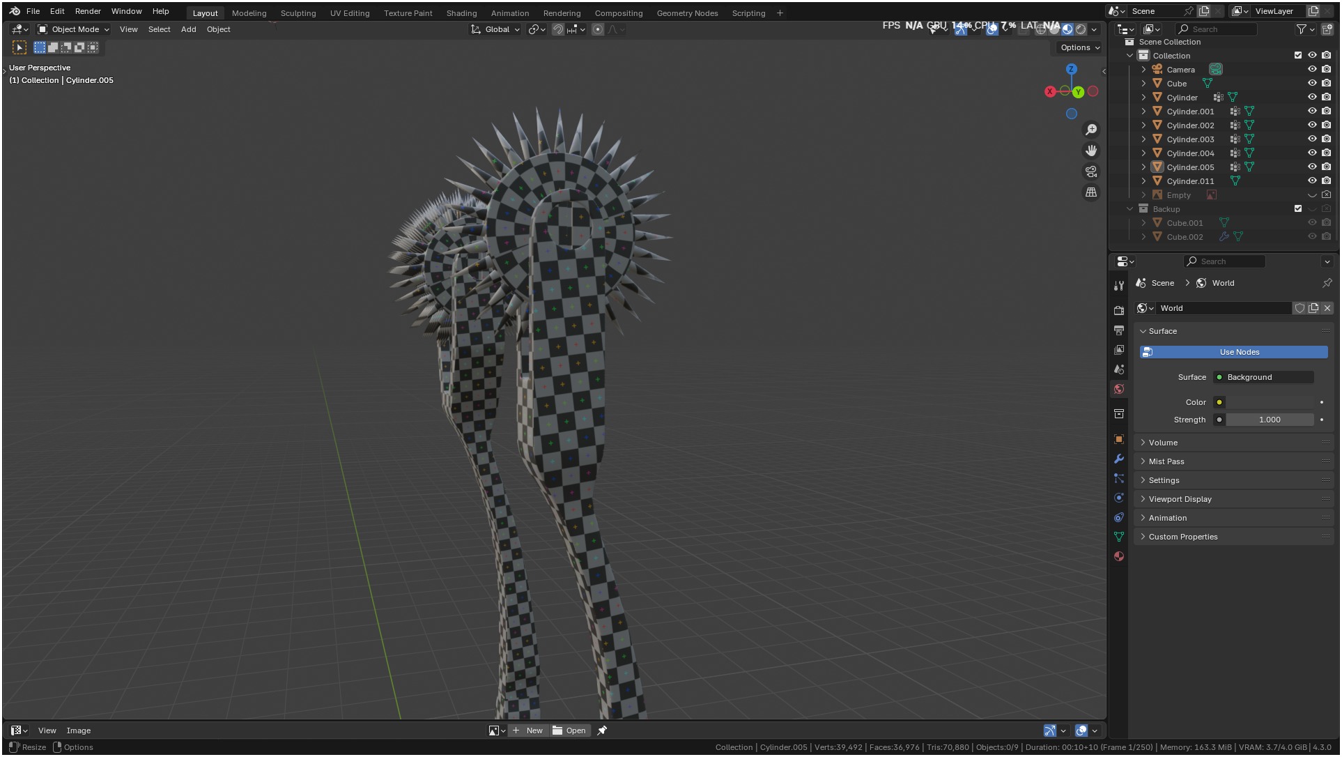 Wartenberg Neurological Pin Wheel Set 3D model_48