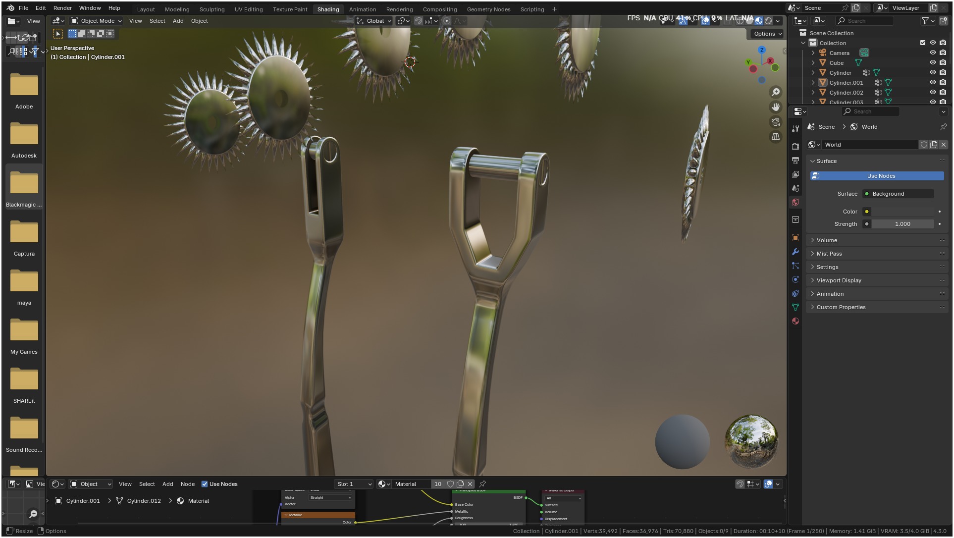 Wartenberg Neurological Pin Wheel Set 3D model_59