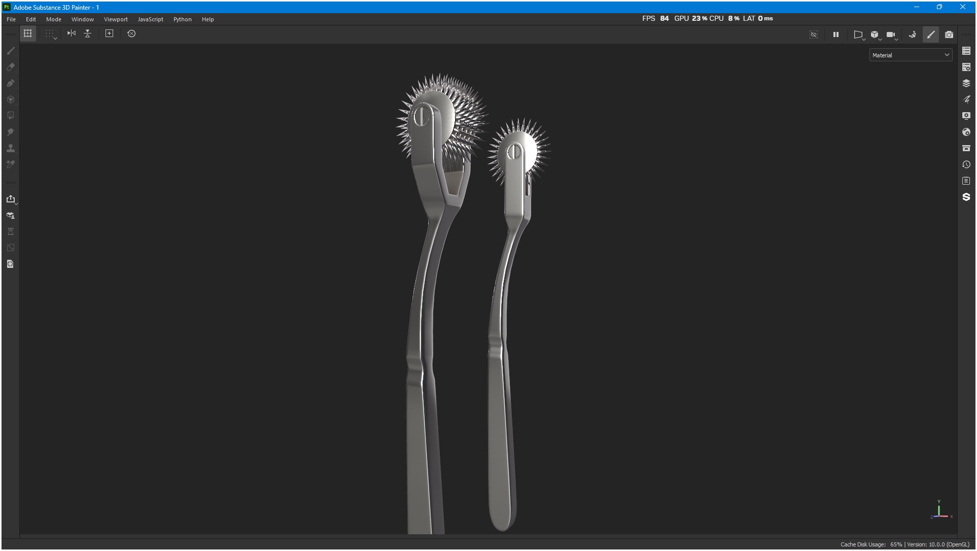 Wartenberg Neurological Pin Wheel Set 3D model_19