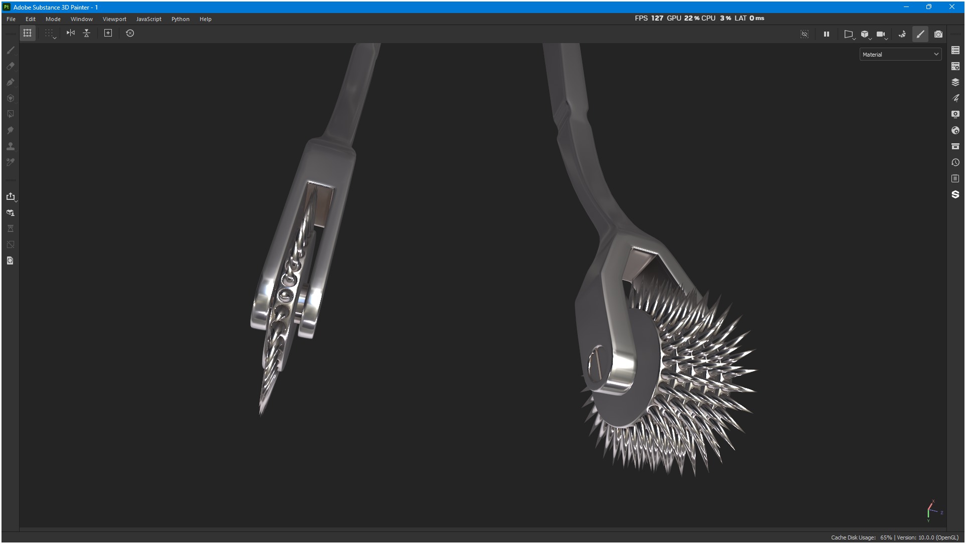 Wartenberg Neurological Pin Wheel Set 3D model_10