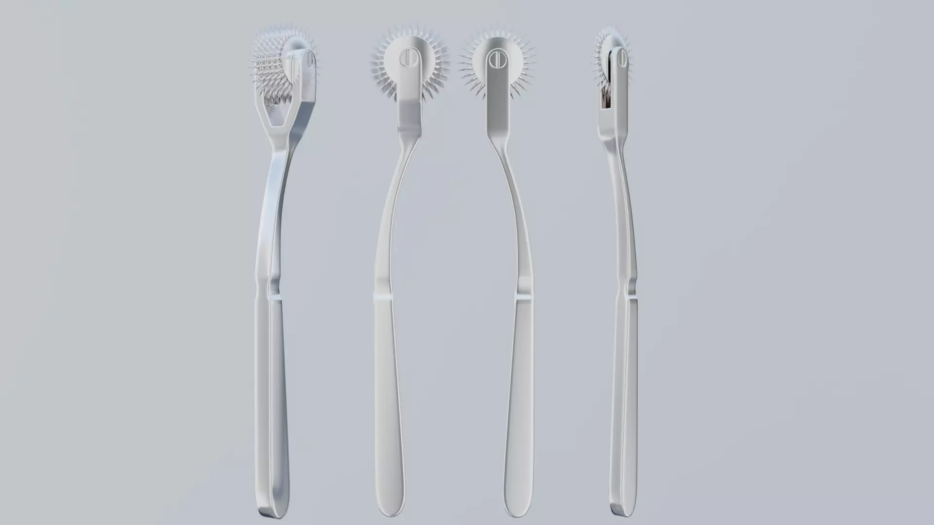 Wartenberg Neurological Pin Wheel Set 3D model_0