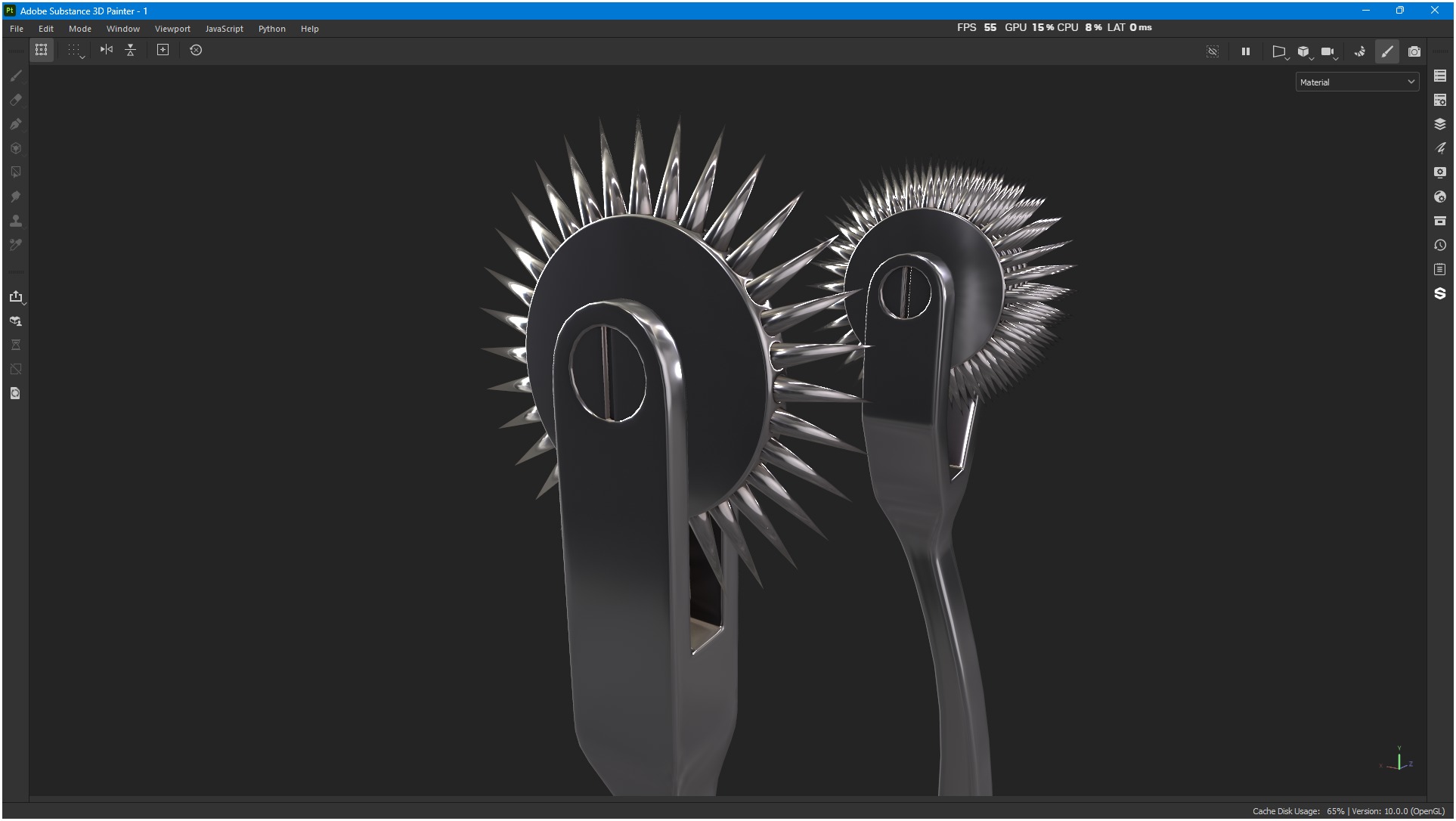 Wartenberg Neurological Pin Wheel Set 3D model_11