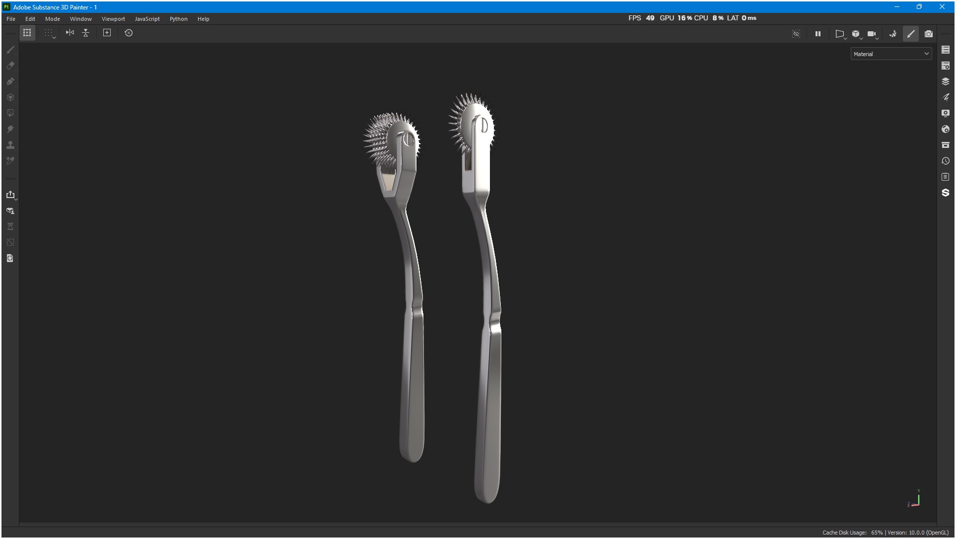 Wartenberg Neurological Pin Wheel Set 3D model_5