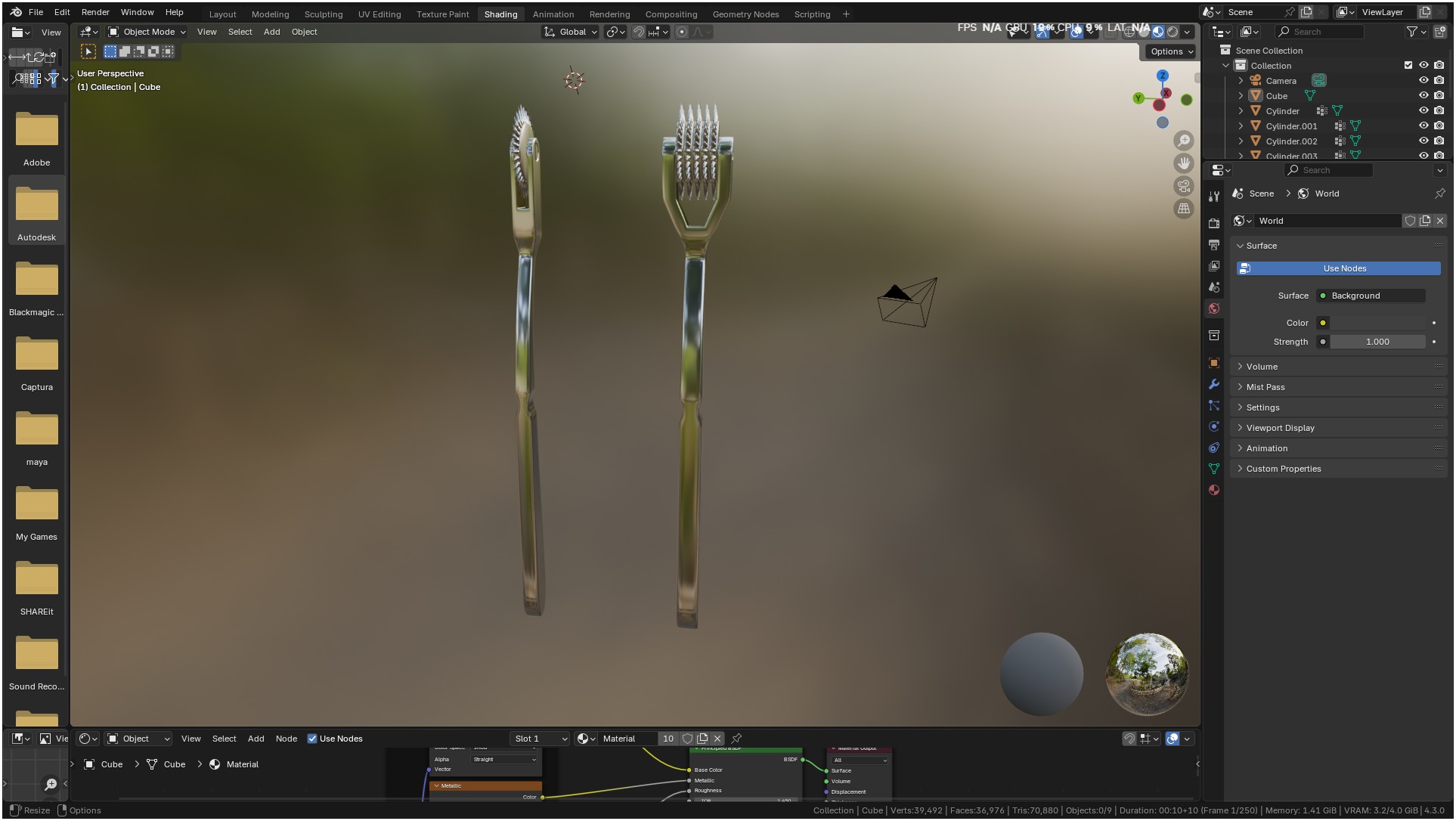 Wartenberg Neurological Pin Wheel Set 3D model_52