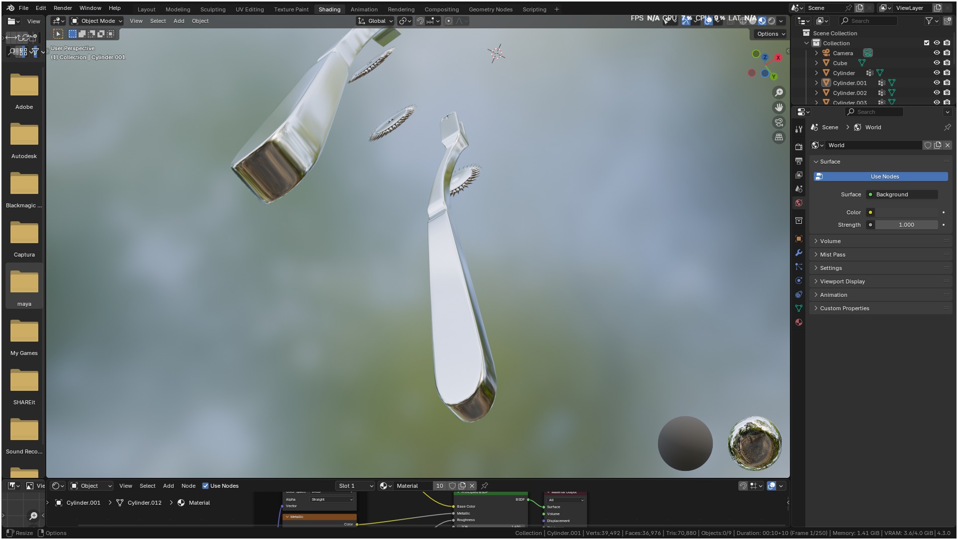 Wartenberg Neurological Pin Wheel Set 3D model_61