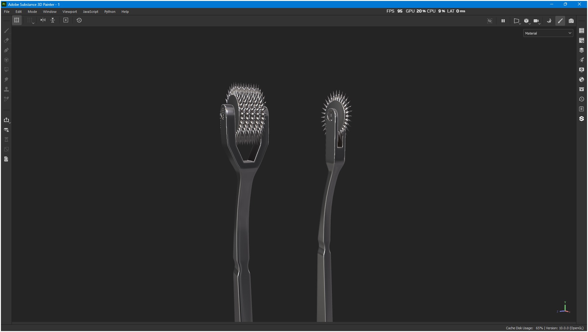 Wartenberg Neurological Pin Wheel Set 3D model_20