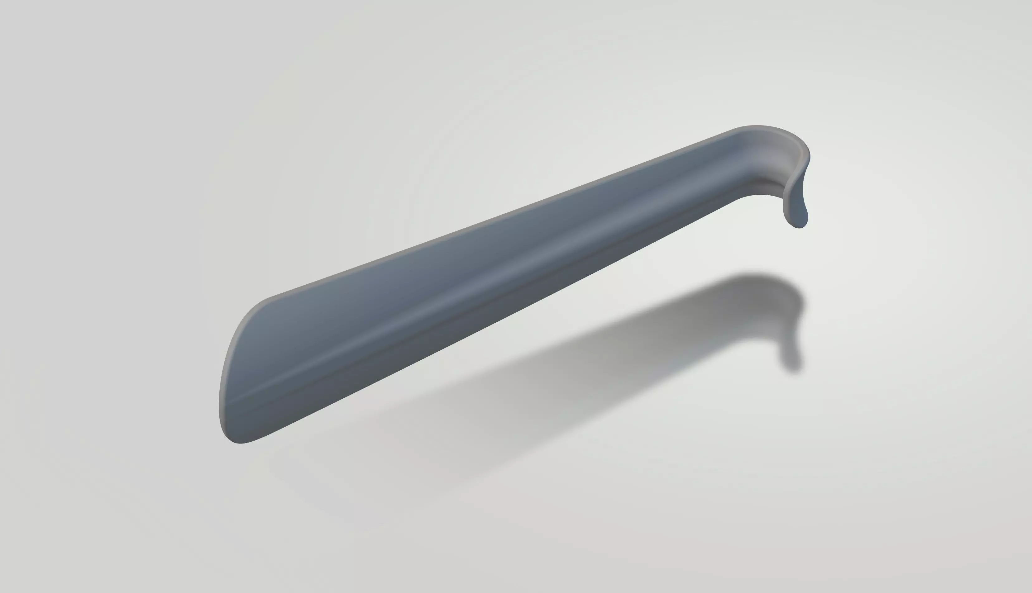 Comfortable and resistant shoehorn Free 3D print model_0