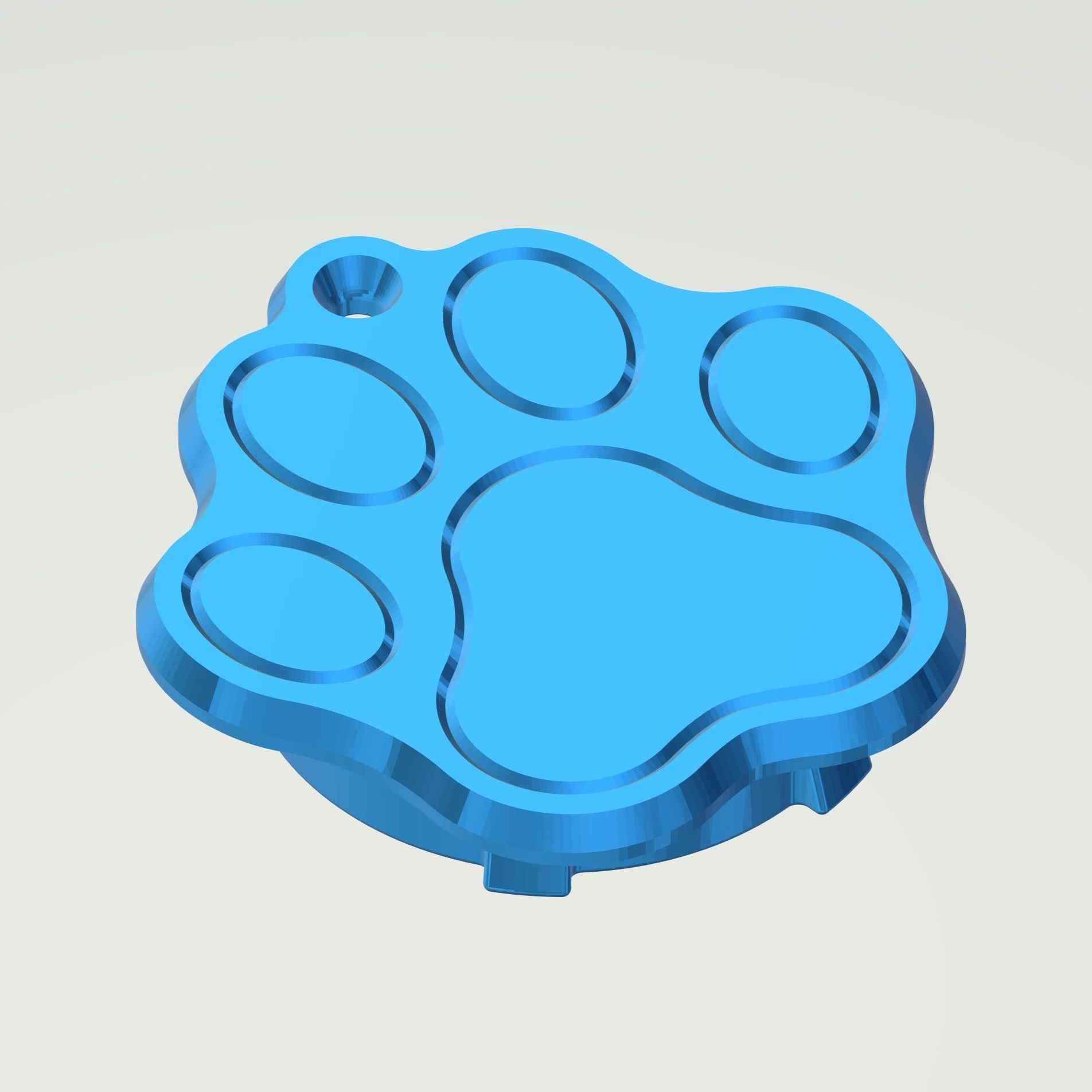 AIRTAG HOLDER PET TRACKER 3D print model_7