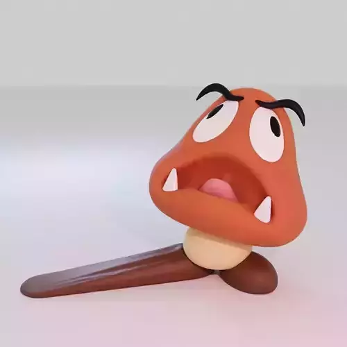 GOOMBA DOOR STOPPER Free 3D print model
